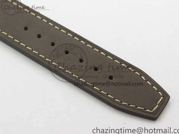 MIROTIME 0323 Mark XVIII IW327006 Titanium V7F 1:1 Best Edition Black Dial on Brown Leather Strap A Attractive 7080